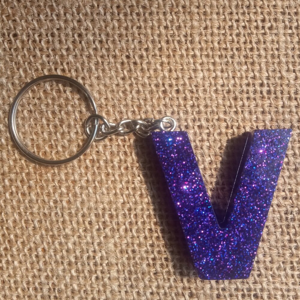 Letter keychain